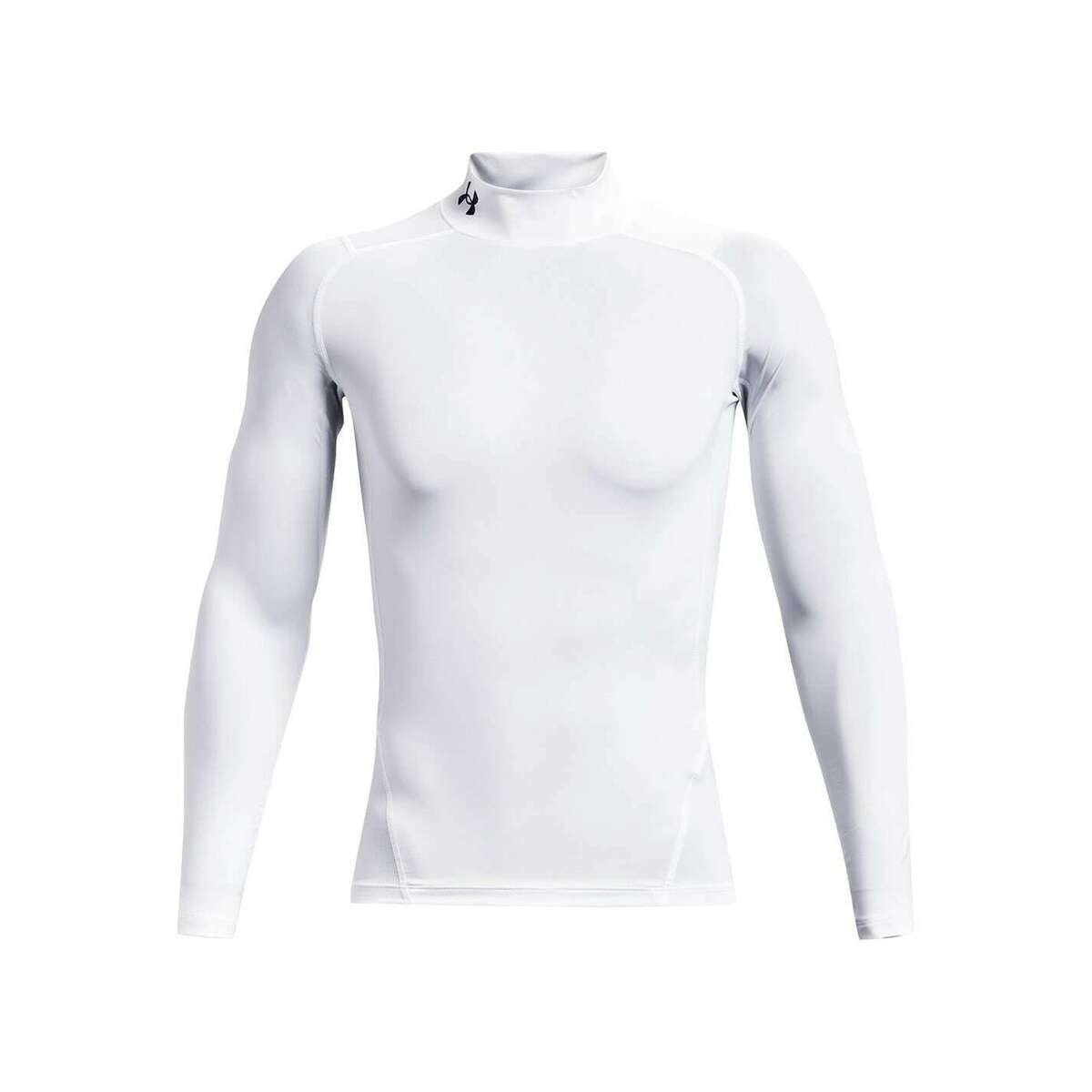 Under Armour Mens Comp Mock Long Sleeve Top Baselayer Compression Armor  Thermal