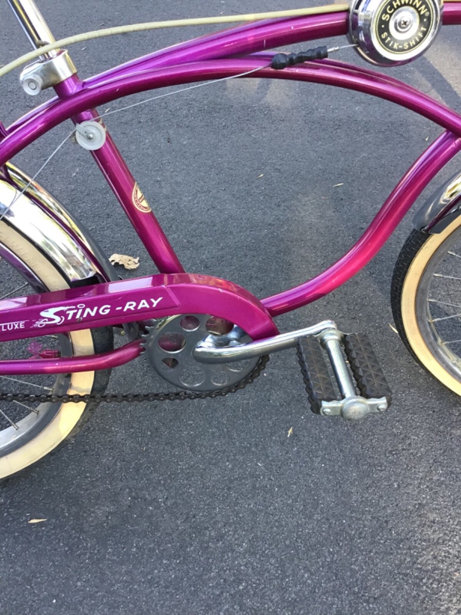 Rare 1966 Schwinn Stingray DeLuxe 3 Speed Violet | eBay Rare 1966 Schwinn Stingray DeLuxe 3 Speed Violet | eBay