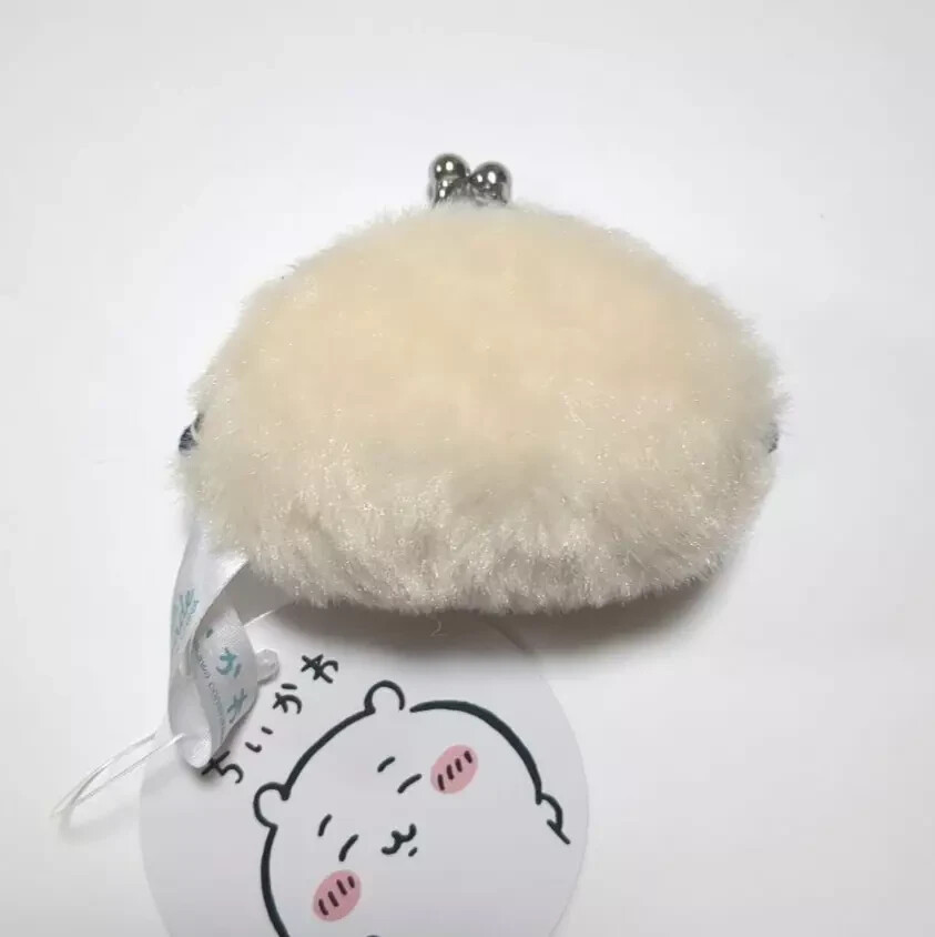 Chiikawa Face Plush Mini Coin Pouch Sea Otter Rakko 2024 Prize Limited ...
