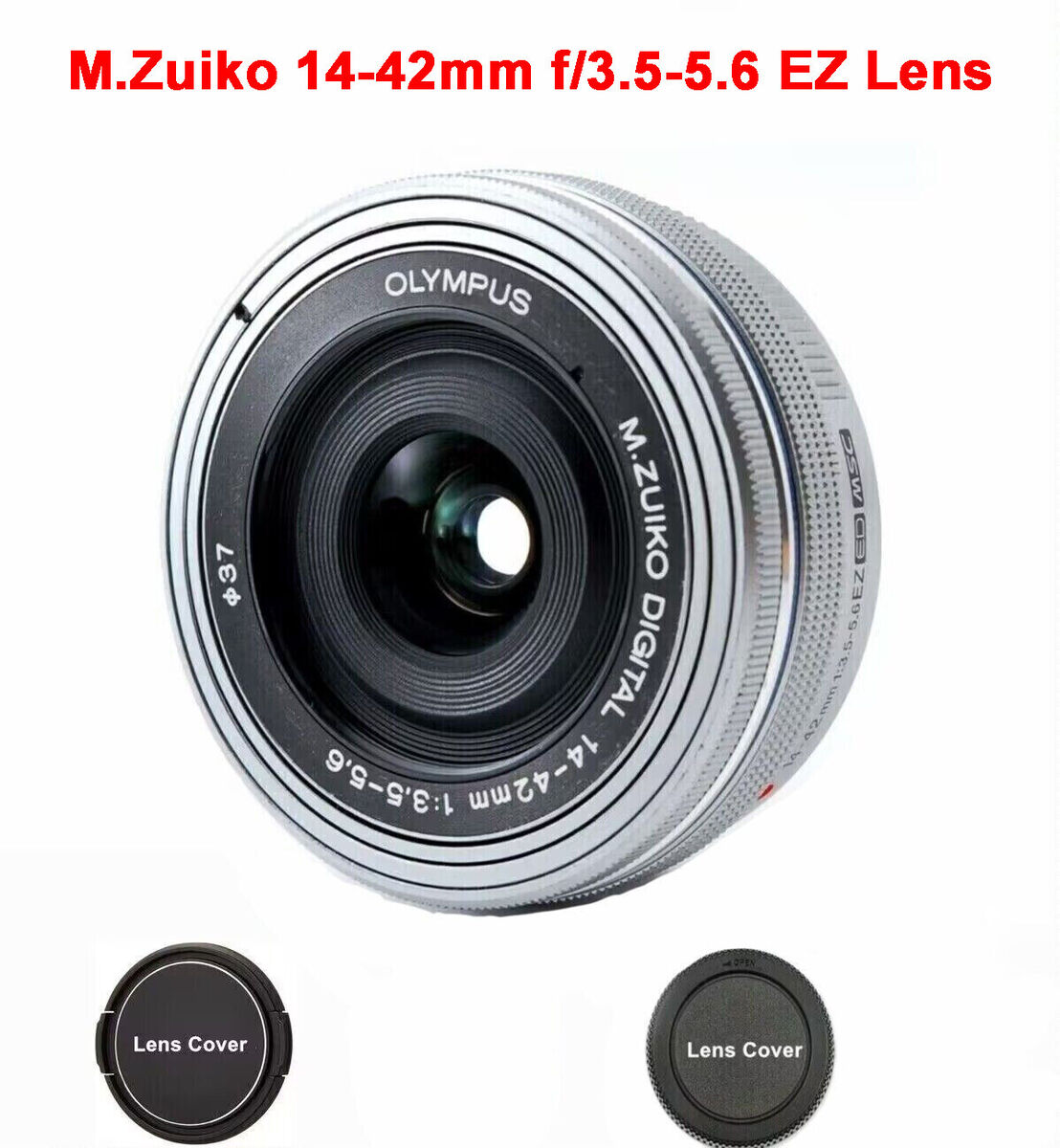 M.Zuiko 14-42mm f/3.5-5.6 EZ Lens For Olympus Panasonic M4/3 M.Zuiko 14-42mm f/3.5-5.6 EZ Lens For Olympus Panasonic M4/3