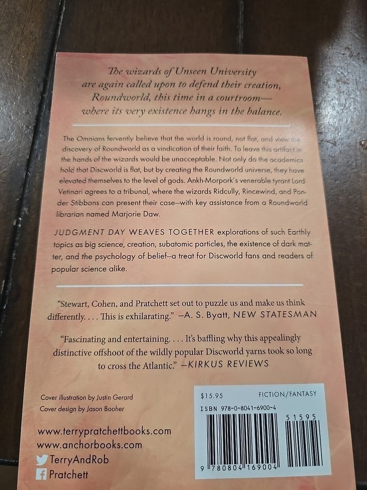 Judgment Day: Science of - Paperback, by Pratchett Terry; Stewart ...