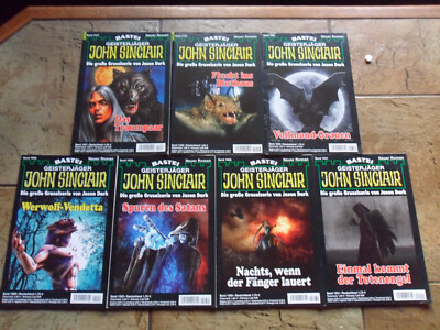 7 x John Sinclair Romane