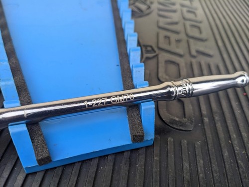 #aw044 Snap-On TM10G 1/4"-Drive Breaker Bar 6" Long - Picture 8 of 12