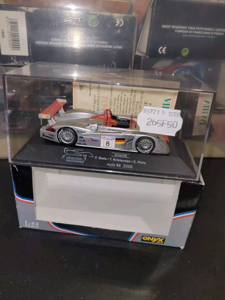 Audi R8 Winner 24H Le Mans 2000 XLM058 Onyx Biel/Kristensen/Pirro #2 - Photo 2/4