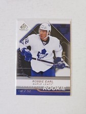 2008-09 SP Game Used #150 Robbie Earl RC /999 Toronto Maple Leafs