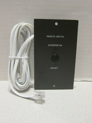Power Inverter 10 Foot Remote On/Off Switch for PEAK 1200W / 2000W ...