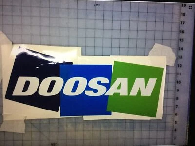 AFTERMARKET 1-set Of Doosan P185 Compressor Decal Kit Stickers