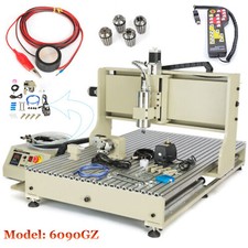 2.2kW USB Engraving Machine CNC 6090 Router 4 Axis Engraver Milling + Controller