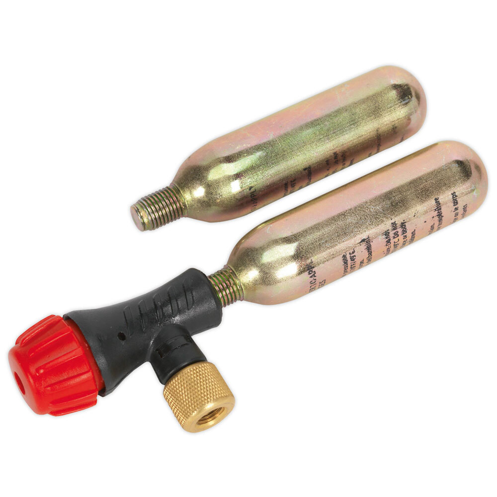 Sealey Motorcycle CO2 Emergency Tyre Inflator Kit