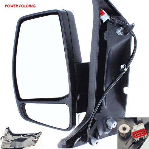 Ford Transit Custom 2012 TO 2018 Door Wing Mirror Electric Power Folding Left - Picture 2 of 11