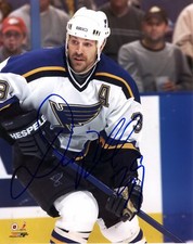 Doug Weight  Autographed 8x10 St. Louis Blues   # S242