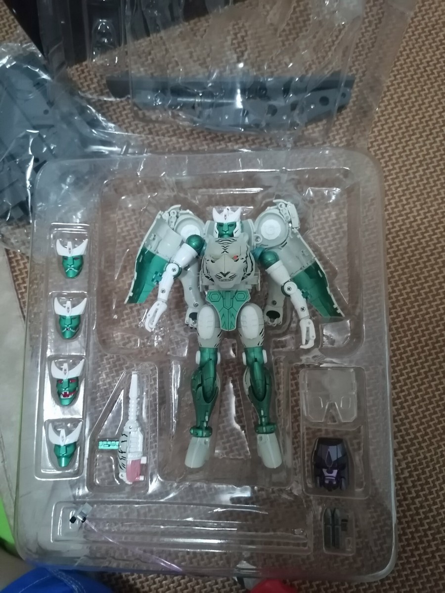 BW-10 MP50 White Tiger Warrior Beastman Transformation Toys