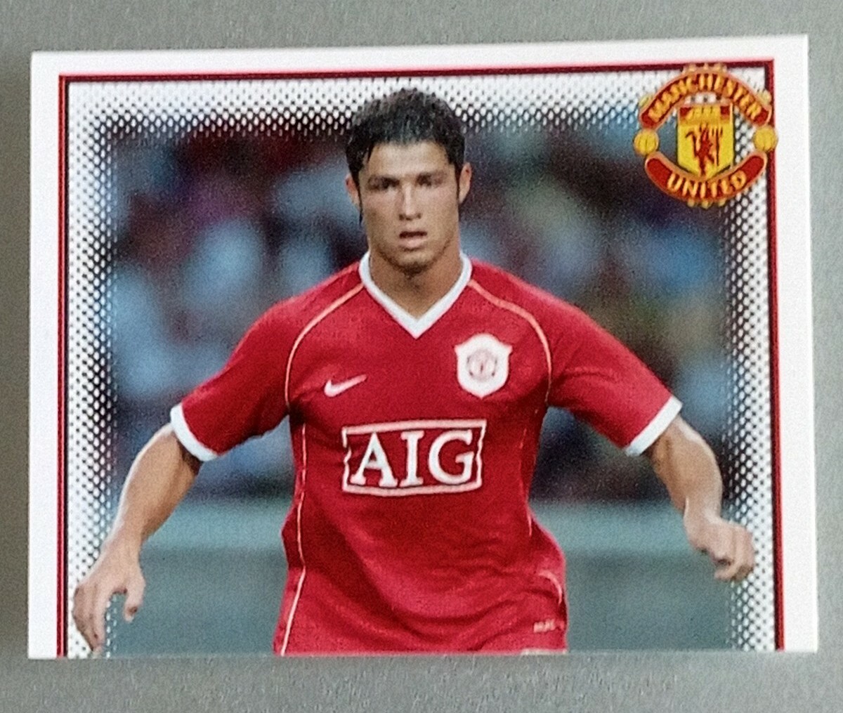 CRISTIANO RONALDO - MANCHESTER UNITED 2006-07 ROOKIE - PANINI - NO. 70