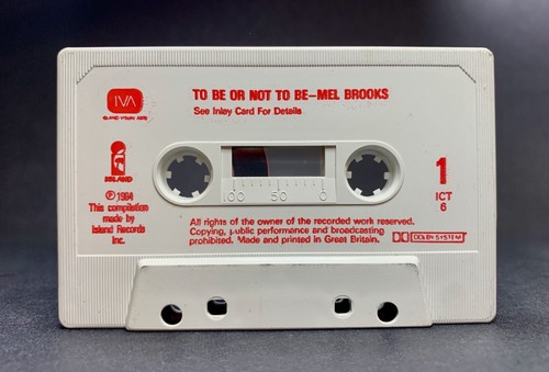 Mel Brooks TO BE OR NOT TO BE Soundtrack Cassette ICT6 **VERY SCARCE** 1984 - Picture 6 of 10