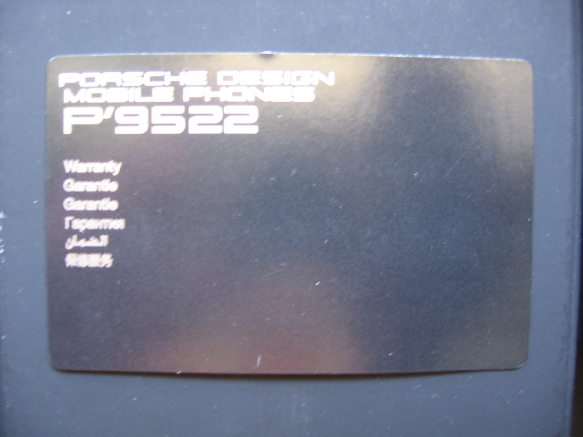Lot De 4 Boîtes Vintage PORSCHE DESIGN - Édition USA 1989 - Collection Originale