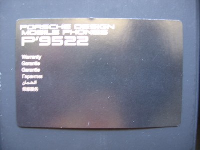 Lot De 4 Boîtes Vintage Porsche Design USA 1989 - Réf P2110, P3100, P3400, P9522 - Neuf Sans étiquette