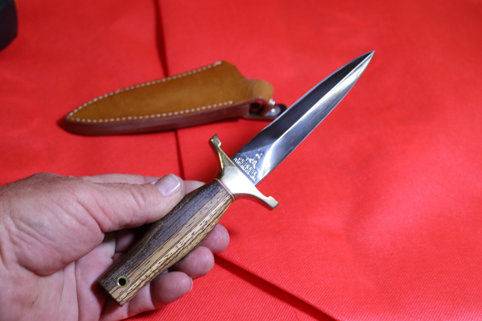 vintage GERBER Portland, Oregon USA Dagger Knife WITH SHEATH eBay