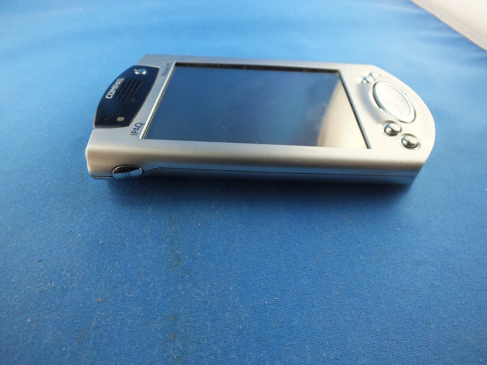 Alte Handy Phone Compaq IPAQ H3900 Series Raritär Silver Silber PE2030 Vintage - Bild 3 von 4