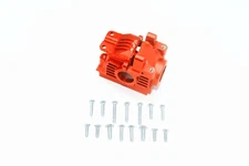 GPM Orange Aluminum Rear Gearbox for Traxxas 4x4 Slash Rustler Stampede XO-1