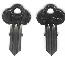 Ilco C1041DN for Chicago Original K2W Double Sided key