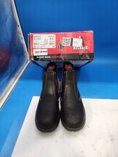 Redback Men Easy Escape Elastic Sided Steel Toe Boot USBOK USED Tag Size 8.5
