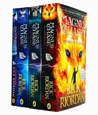Magnus Chase and the Gods of Asgard 4 Books Collection Set By Rick Riordan - PB