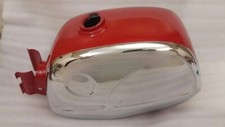 Zundapp KS 50 517 Super Sport C50 KS 100 Red And Chrome Tank |+ Cap/FIT FOR