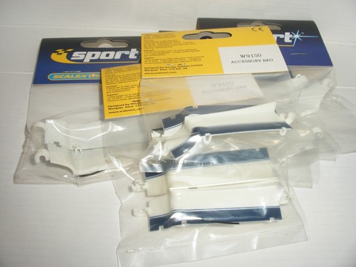 Scalextric - 5 Packs of W9150 White Mirrors Maserati MC12 Accessory Pack - NEW - 第 2/2 張圖片