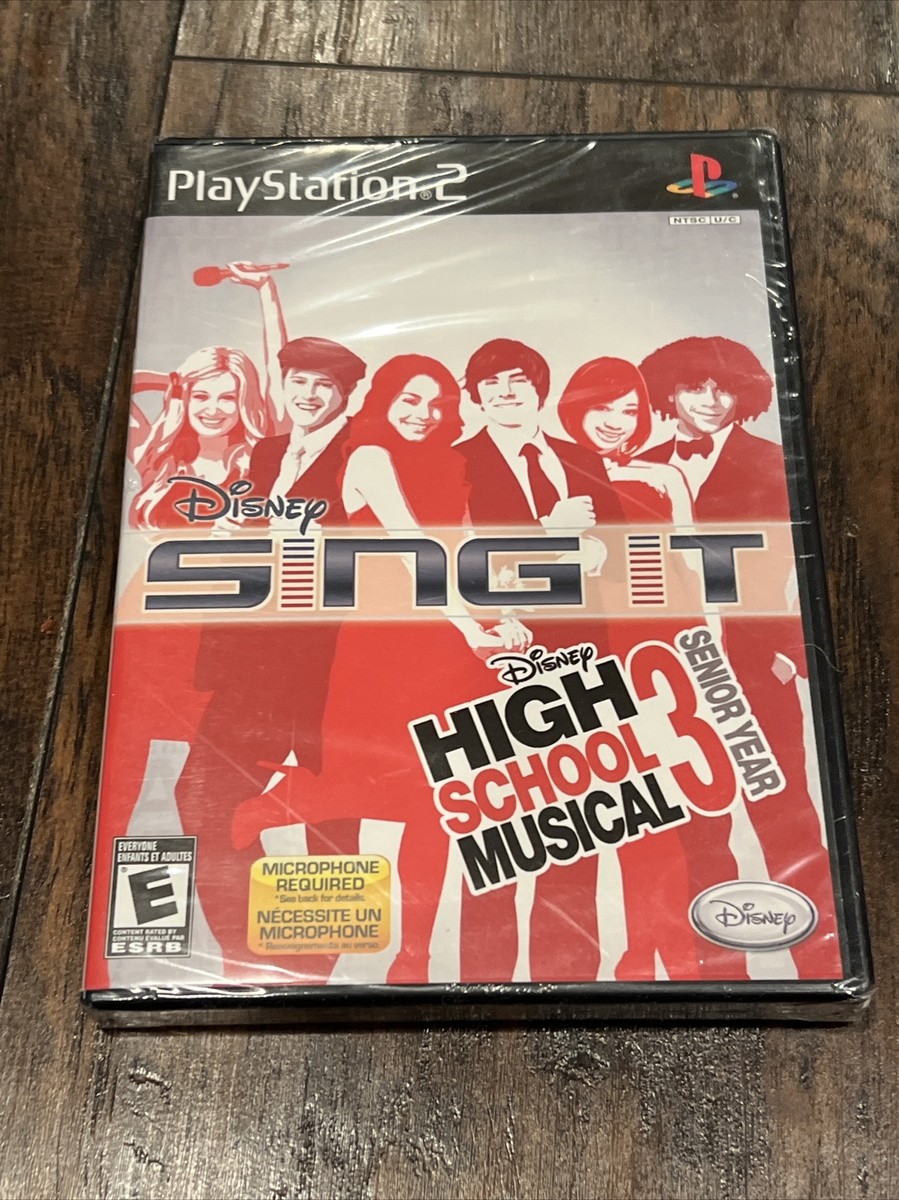 Disney Sing It: High School Musical 3 Senior Year Brand New Sealed