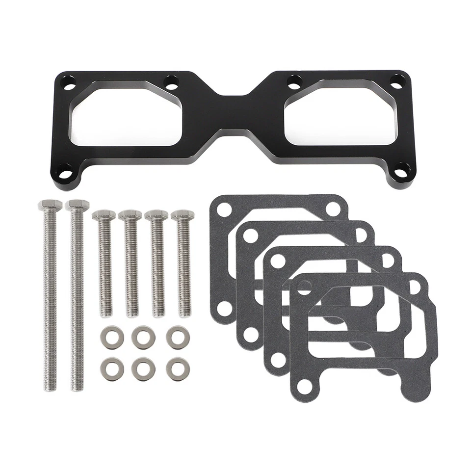 Intake Manifold Spacer Kit For Kawasaki Jet Ski 550 SX JS550 JS440 44/46 mm US Foto 2 de 4
