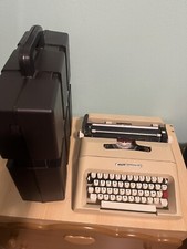 OLIVETTI LETTERA 35, Macchina Da Scrivere  Con Custodia Vintage