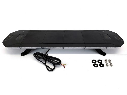 900mm LED Lightbar Slimline Recovery Beacon Lights Amber Flash 3foot 35" 90cm - Picture 4 of 22