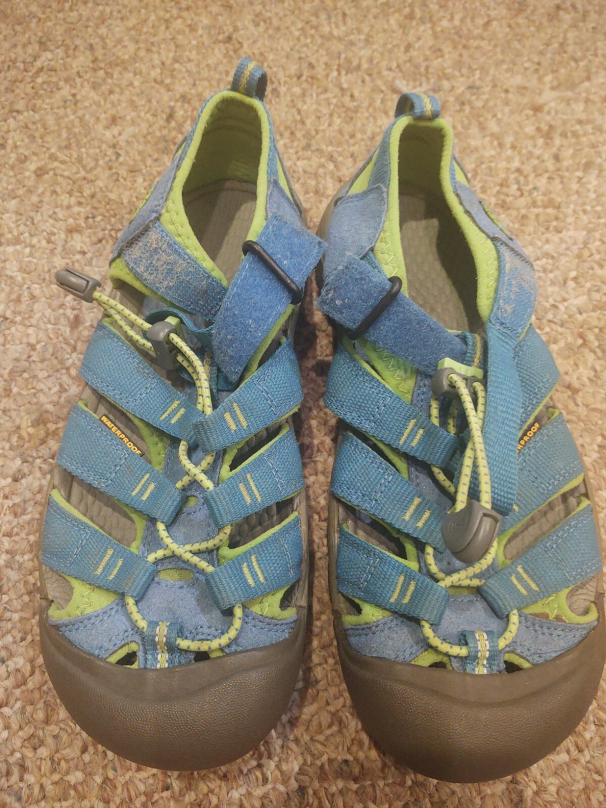 KEEN Sandali appassionati di scarpe da acqua per ragazzi taglia 5 blu acqua