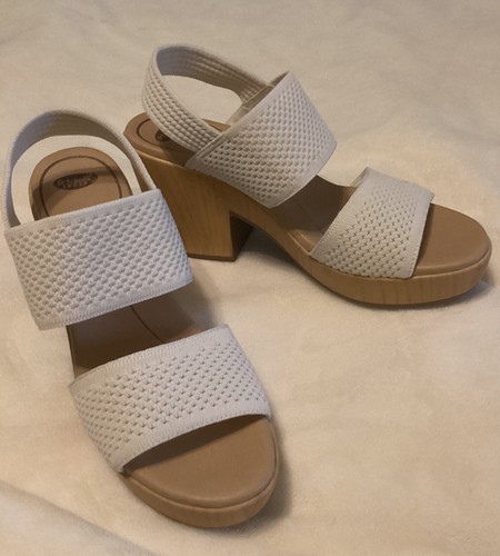 Women’s Dr Scholl’s Becca Platform Sandals Size 9.5M Tofu - Picture 2 of 3