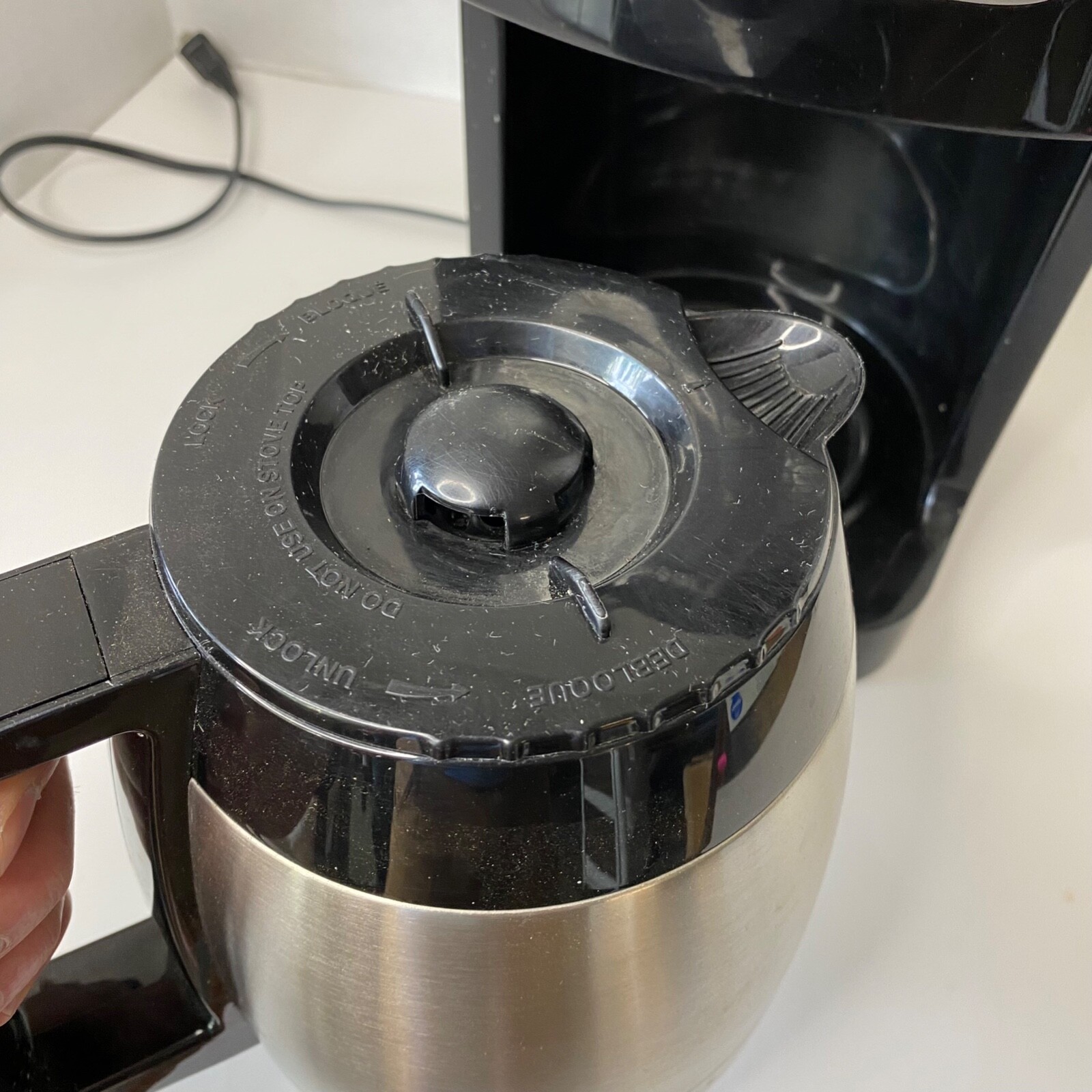 Cuisinart DCC1150BK 10Cup Programmable Thermal Coffee Maker Stainless