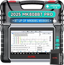 2025 Autel MaxiCom MK808K-BT MK808BT Pro Car Diagnostic Tool Full System Scanner