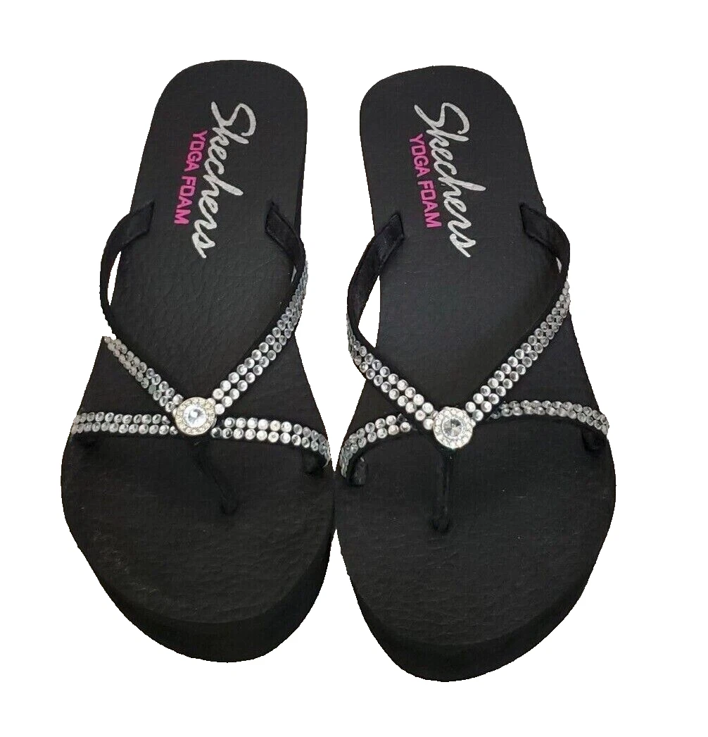 Skechers hotsell rhinestone wedge