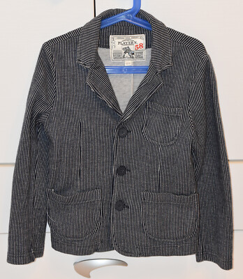 GIACCA BAMBINO IANA BLU GESSATO 6/7 anni (vestibilità 7/8