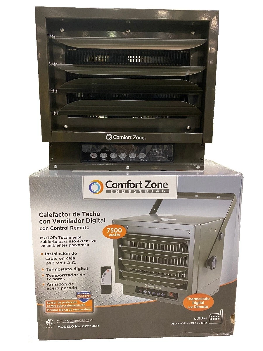 NEW Comfort Heater Industrial 7500W 25000 BTU Ceiling Utility Garage Shed  Shop | eBay