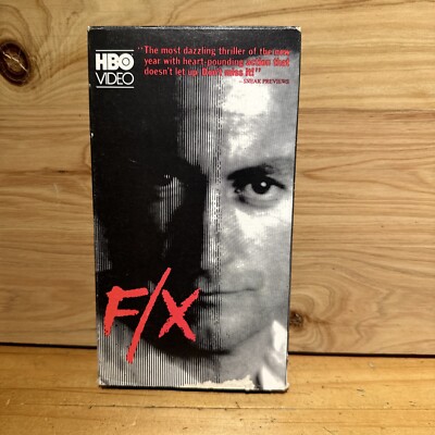 F/X (VHS, 1994) * Buy Two Get One Free - Bundle Shipping Discount