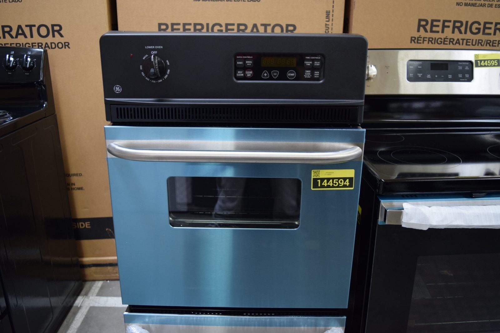 GE JRP28SKSS 24" Stainless Double Electric Wall Oven NOB 144594 eBay