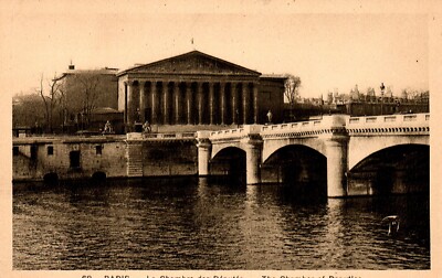Chamber of Deputies Paris France Postcard