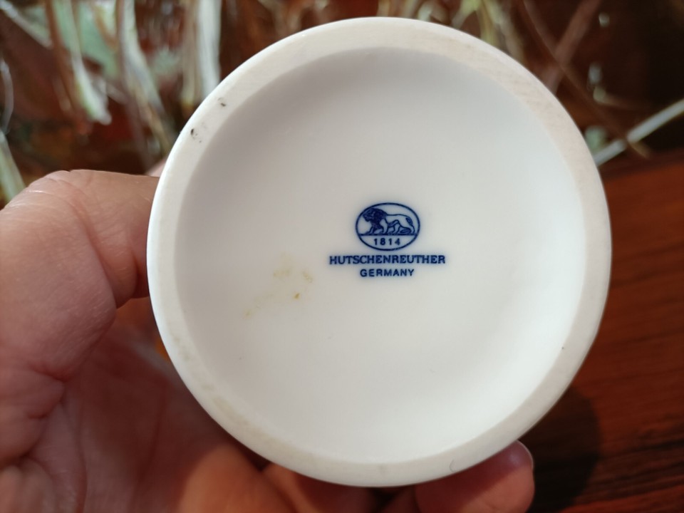 Hutschenreuther Germany Onion Pattern, Trompetenförmige Vase 10cm eBay