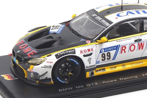 BMW M6 GT3 24h Nürnburgring 2018 Krohn /Sims/Tomczyk Spark 1:43 SG423 - Picture 2 of 4