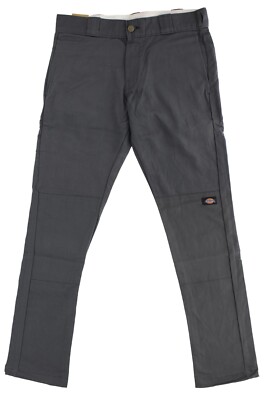 Dickies Men's Pants Skinny Straight, Tech Pocket, Reinforced