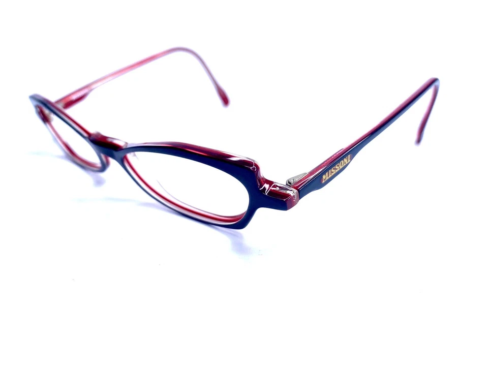 Gafas Missoni Petite Negro Rojo Ojo de Gato Marco Ovalado 0283 404 49 17 135 Foto 2 de 4