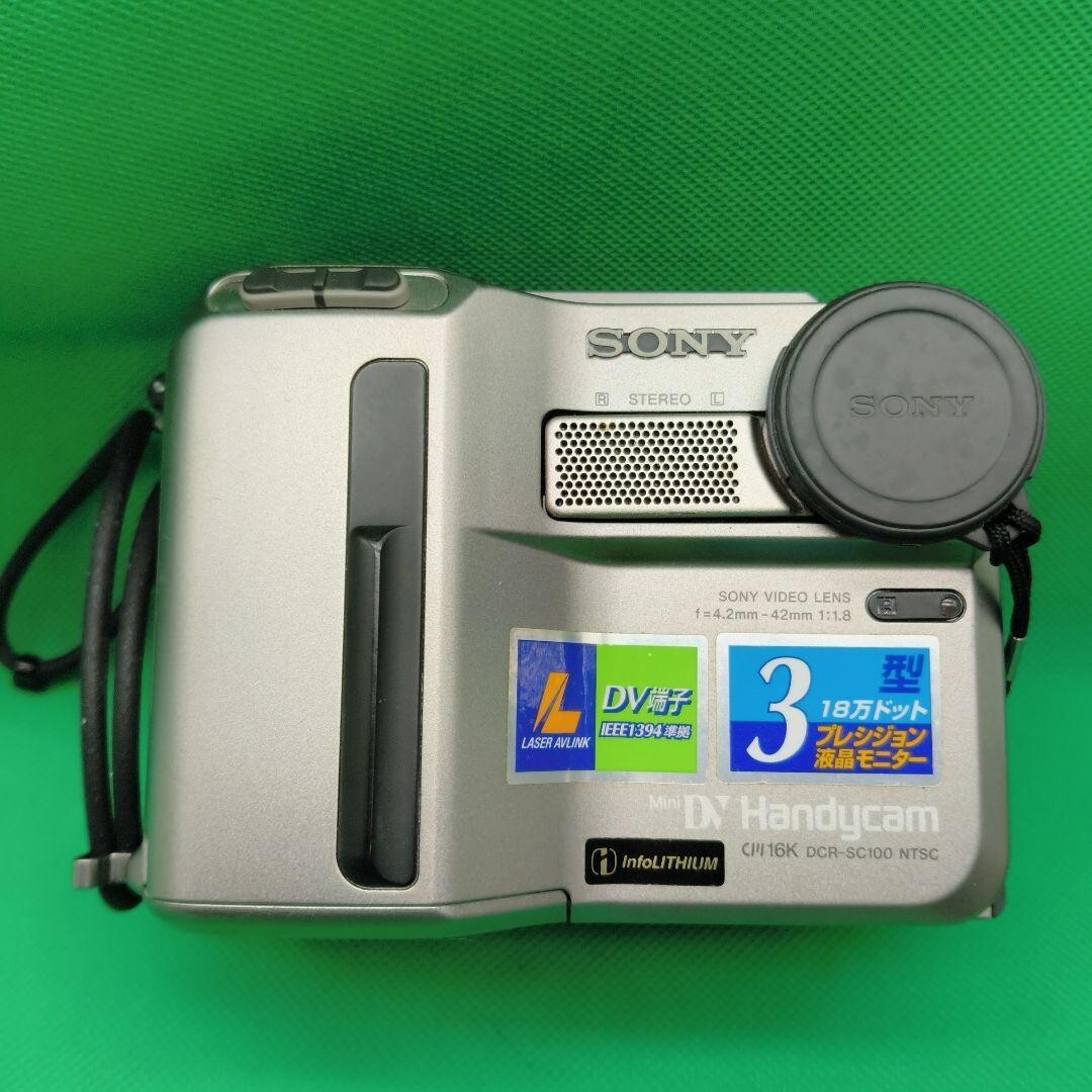 SONY  miniDV Handycom ビデオカメラ　DCR-SC100 SONY miniDV Handycom ビデオカメラ DCR-SC100 Sony DCR-SC100