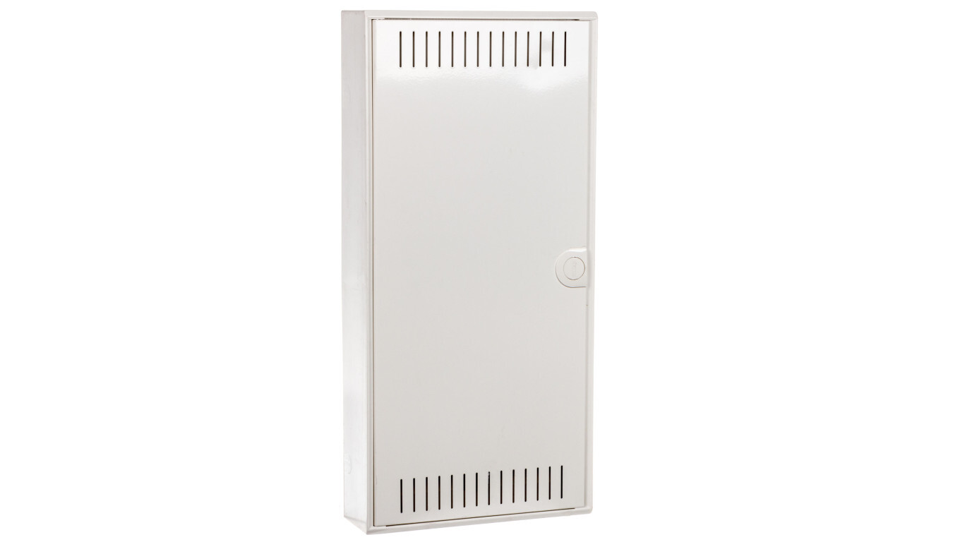 4x12 surface-mounted modular switchboard with 3x230V sockets Volta VA48NW /T2UK