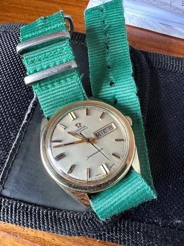 Omega Seamaster DAY DATE Automatic JUMBO Gold+Steel Ref. CD 166 032