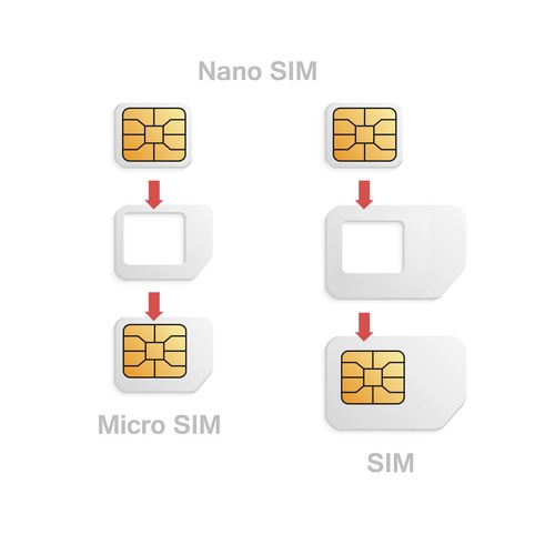 Sim Karten Stanzer Schneider Cutter von Normal auf Nano SIM iPhone Adapter Micro - Bild 4 von 6